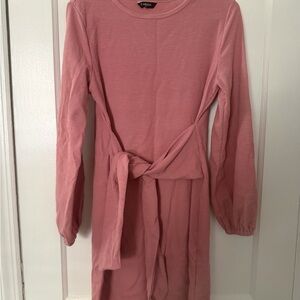 Amazon Pink Midi Dress
